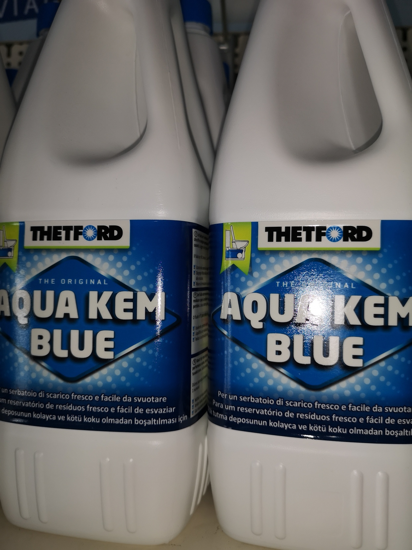 Aqua Kem Blue 0,78 Litri Liquido Acque Nere Camper WC Chimico